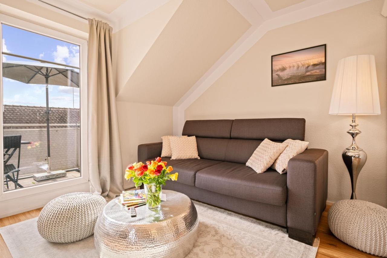 Wohlfühl-Apartment Irisblüte mit Privatstrand FDH Exterior foto